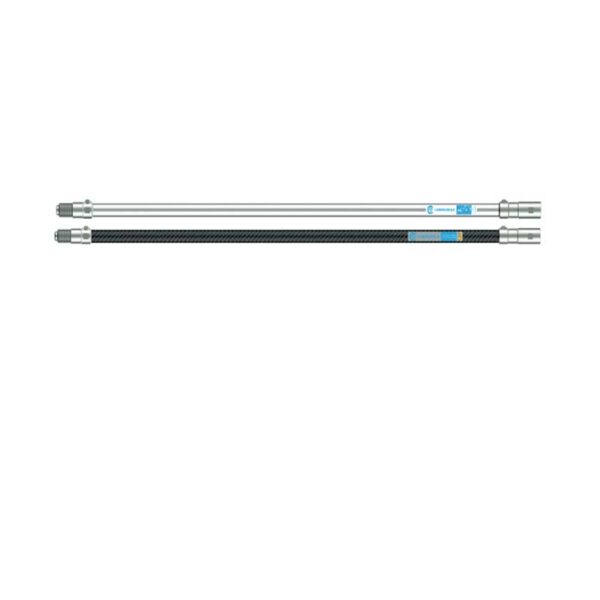 Asta telescopica fissa pneumatica in carbonio 138-234cm